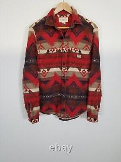 NEW Ralph Lauren Denim Supply Aztec navajo blanket Shirt flannel Mens M rrl polo