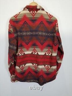 NEW Ralph Lauren Denim Supply Aztec navajo blanket Shirt flannel Mens M rrl polo