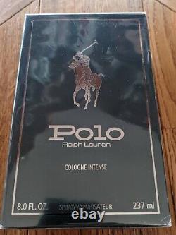 NEW Ralph Lauren POLO Cologne INTENSE Spray JUMBO 8.0 oz SEALED Intense Perfume