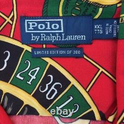 NEW Ralph Lauren POLO Roulette Casino Caldwell red camp rayon shirt XXL rare NWT