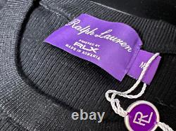 NEW Ralph Lauren Purple Label RLX Black Longsleeve Thermal Wool Shirt $495
