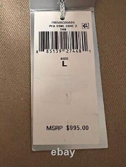 NEW Ralph Lauren Purple Label Tan Camel Cashmere Sweatshirt $995