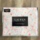 New Ralph Lauren Queen Sheet Set 4pc Multi-color Floral 100% Cotton