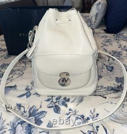 NEW! Ralph Lauren Ricky Drawstring Bucket Bag-Medium