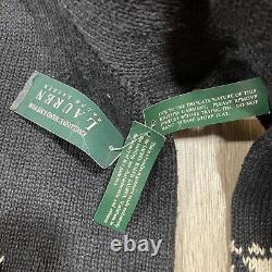 NEW Vintage Lauren Ralph Lauren Sweater L 90s 00s Ski Knit Polo PRL Pullover