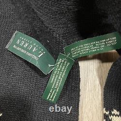 NEW Vintage Lauren Ralph Lauren Sweater L 90s 00s Ski Knit Polo PRL Pullover