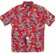 New Vintage Polo Ralph Lauren Camp Shirt! M Red Paisley Design Cotton