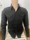 New Witho Tag Polo Ralph Lauren Black Super Skinny Western Shirt Men Small / Xs