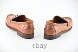 NEW w BOX RALPH LAUREN x RANCOURT 10.5D NATURAL SHELL CORDOVAN LOAFERS SHOES