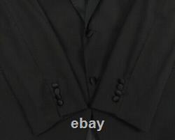 NWOT Ralph Lauren 100% Pure New Wool Italy Black 1 Button Tuxedo Coat Jacket 44R