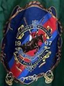 NWOT Ralph Lauren Bleecker St 1992Equestrian Horse Hunt Cap Stirrups Shirt M