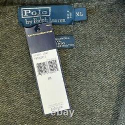 NWT $1200 Polo Ralph Lauren Patchwork Cardigan Sweater Size XL Wool