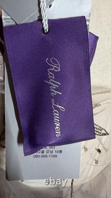 NWT $3490 Ralph Lauren Collection Fiorenzo Embellished Tulle Blouse Sz 6
