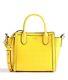 Nwt Lauren Ralph Lauren Croco Leather Mini Tyler Yellow Tote Satchel! Must Have