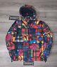 Nwt Polo Ralph Lauren Mens Aztec Patchwork Ripstop Hooded Down Puffer Jacket
