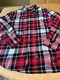 Nwt Polo Ralph Lauren Classic Fit Teddy Bear Ls Plaid Flannel Shirt Mens Xxl