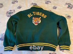 NWT POLO Ralph Lauren Men's Tigers Green Varsity Jacket M Retail $698
