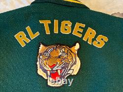 NWT POLO Ralph Lauren Men's Tigers Green Varsity Jacket M Retail $698