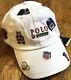 Nwt Polo Ralph Lauren 1992 P-wing Stadium White Cap Hat Chariots Usa Patch