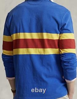 NWT Polo Ralph Lauren 90s Retro Classic Fit Polo Sport Rugby Shirt Size Large