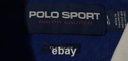 NWT Polo Ralph Lauren 90s Retro Classic Fit Polo Sport Rugby Shirt Size Large