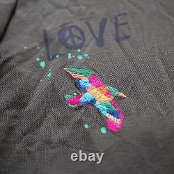 NWT Polo Ralph Lauren Green PEACE LOVE POLO Mesh Short Sleeve Polo Shirt