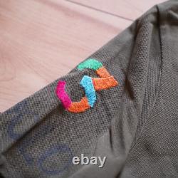 NWT Polo Ralph Lauren Green PEACE LOVE POLO Mesh Short Sleeve Polo Shirt
