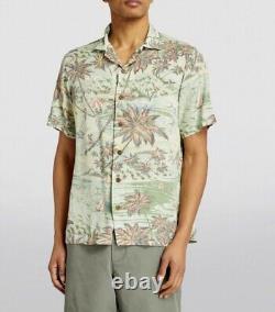 NWT Polo Ralph Lauren HAWAIIAN BEACH BAZAAR Classic Fit Short Sleeve Camp Shirt