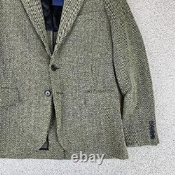 NWT Polo Ralph Lauren Hudson Claremont Blazer Jacket Women's 6 Green Herringbone
