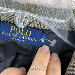 NWT Polo Ralph Lauren Hudson Claremont Blazer Jacket Women's 6 Green Herringbone