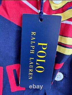 NWT Polo Ralph Lauren Men? S Chariot Of Fire Olympic Stadium Graphic Button Down