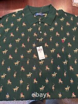 NWT Polo Ralph Lauren Men S/S Green Mult MSRP $125.00