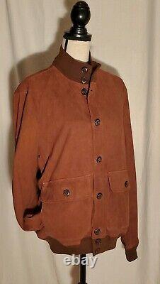 NWT Polo Ralph Lauren Men's Aviator Skeet Jacket Country Brown L $898