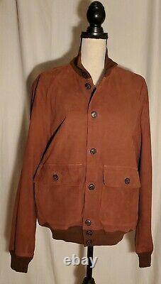 NWT Polo Ralph Lauren Men's Aviator Skeet Jacket Country Brown L $898