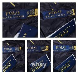 NWT Polo Ralph Lauren Men's Big & Tall Black Packable Hooded Puffer Jacket NEW