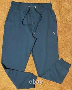 NWT Polo Ralph Lauren Men's Blue Full Zip Hoodie With Pant S, M, L, XL, XXL