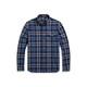 Nwt Polo Ralph Lauren Men's Classic Fit Indigo Madras Shirt, Indigo/red Multi, M