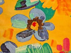NWT Polo Ralph Lauren Men's Watercolor Flowers Big & Tall Polo Shirt in Yellow
