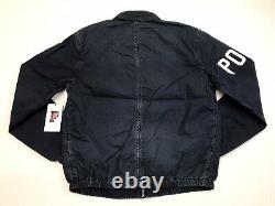 NWT Polo Ralph Lauren P Wing Indigo Stadium Demin Jacket 1992 Mens Size Large L