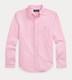 Nwt Polo Ralph Lauren Pink & White Stripe Classic Fit Button Front Poplin Shirt