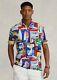 Nwt Polo Ralph Lauren Sailing Regatta Posters Mesh Knit Collared Shirt Size Xl