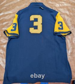 NWT Polo Ralph Lauren Sau Paulo Polo Shirt in Blue & Yellow