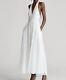 Nwt Polo Ralph Lauren Women's Eyelet Cotton Halter White Dress Size 0 Mrsp $598
