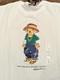 Nwt Polo Ralph Lauren Women's Polo Bear Tee Shirt In White