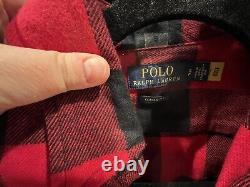 NWT Ralph Lauren Fleece Buffalo Plaid work shirt