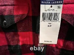 NWT Ralph Lauren Fleece Buffalo Plaid work shirt