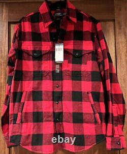 NWT Ralph Lauren Fleece Buffalo Plaid work shirt