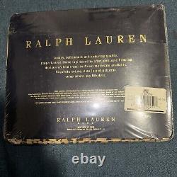 NWT Ralph Lauren Home Aragon Neutral Leopard Print QUEEN Flat Sheet