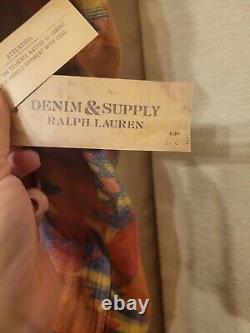 NWT VTG Ralph Lauren Denim & Supply AZTEC Shirt Jacket Navajo Southwestern XXL