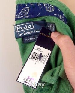 NWT new Polo Ralph Lauren Indian Head Adirondack Special Shirt #3 Custom Fit L